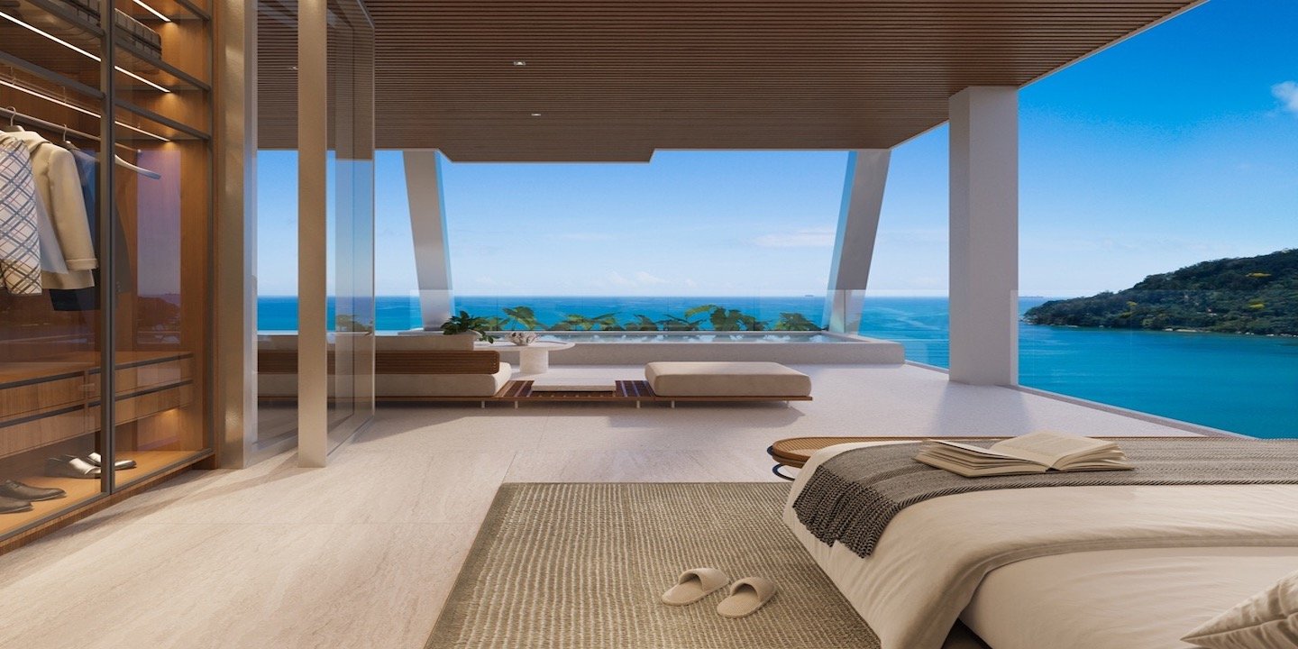 Suíte | Terraço Integrado Piscina | Mansões Suspensas